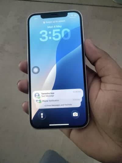 Apple iPhone 12 PTA Approved (128GB - White). appno. 0327-7-2-5-7-407