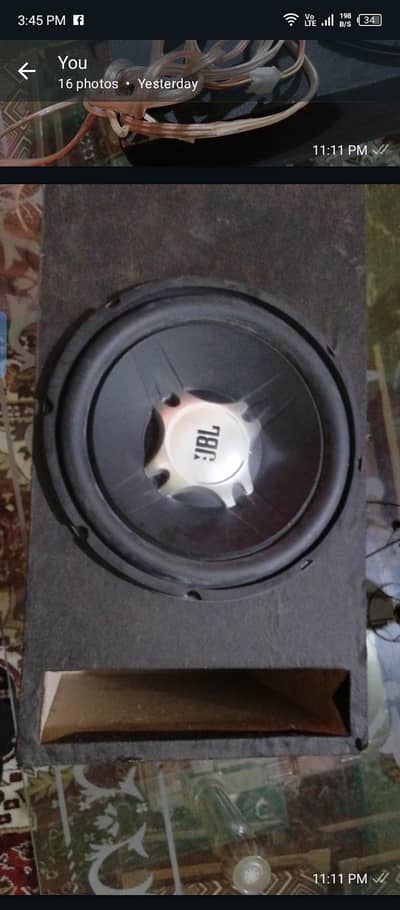 amp & woofer for sale