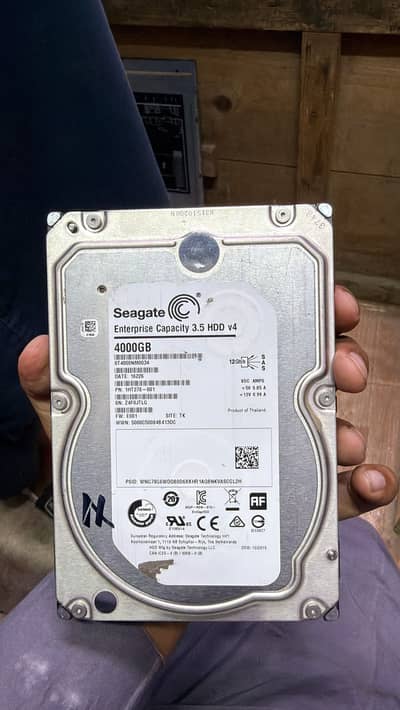 4TB Enterprise SAS Hard Drives – HGST / Seagate / Server Grade