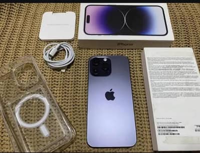 I Phone 14 Pro Max w Box PTA Approved