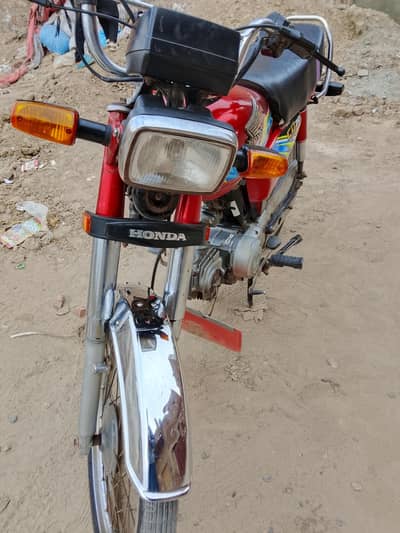 Honda CD 70 2021 model bike for sale
