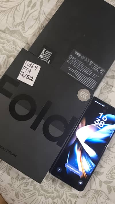 Samsung Galaxy Z Fold 4 512GB | Dual SIM | Official PTA | Complete Box