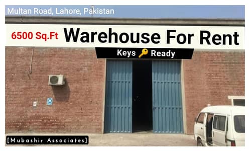 Warehouse or Factory Available For Rent