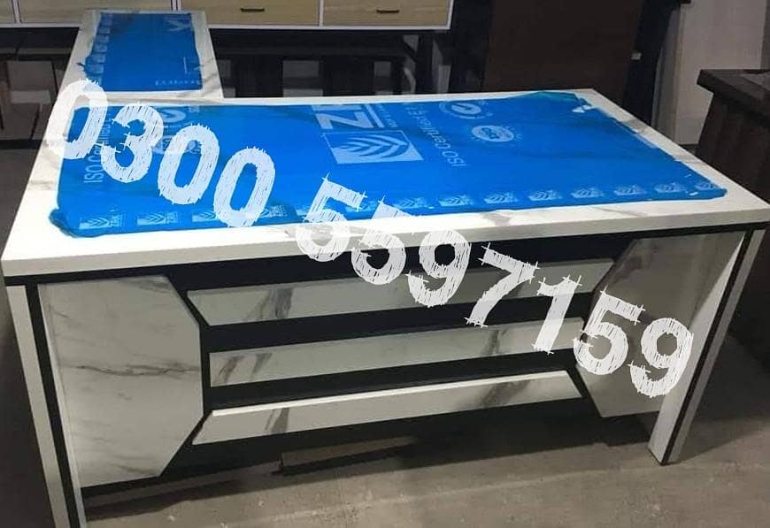 Office table, study work desk set, meeting table, computer table chair 17