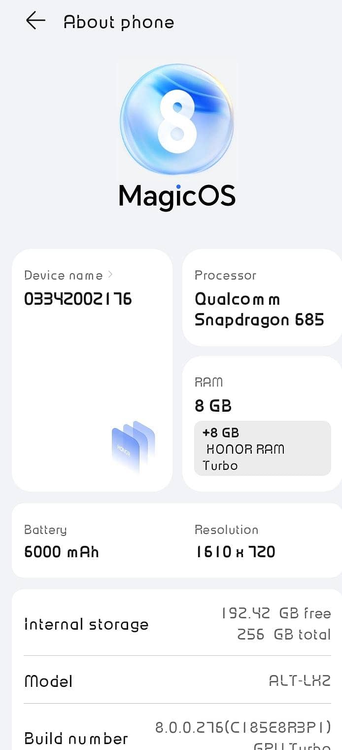 honor 0