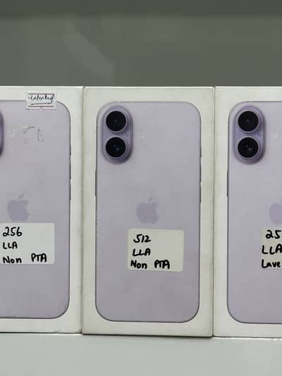IPHONE 17 512 GB LAVENDER LLA NON PTA BOX PACK