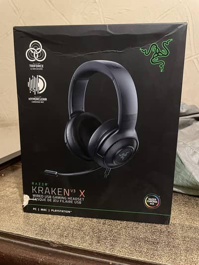Razer Kraken V3 X RGB 7.1 Surround Sound Wired Gaming Headset