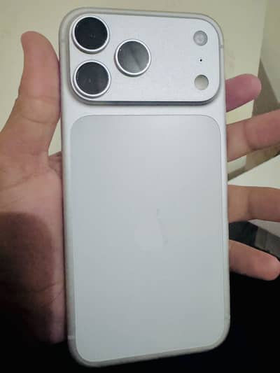 17pro max 256gb silver jv only box open