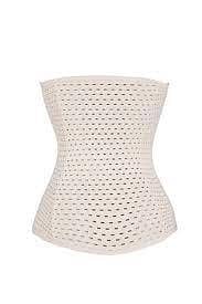 Set of 2 - Slimming Belt in Beige Polyester & Spandex for Women