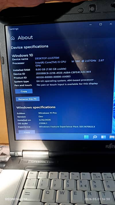 FUJITSU Laptop