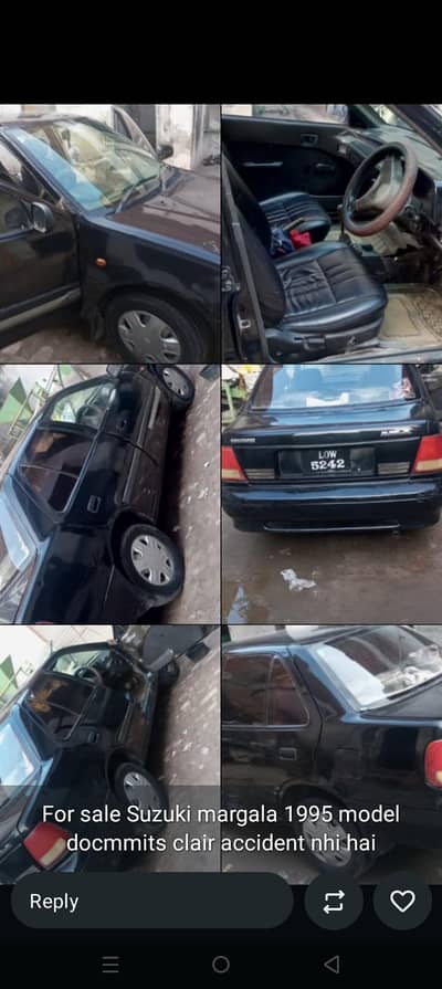 Suzuki margala car 4 sale