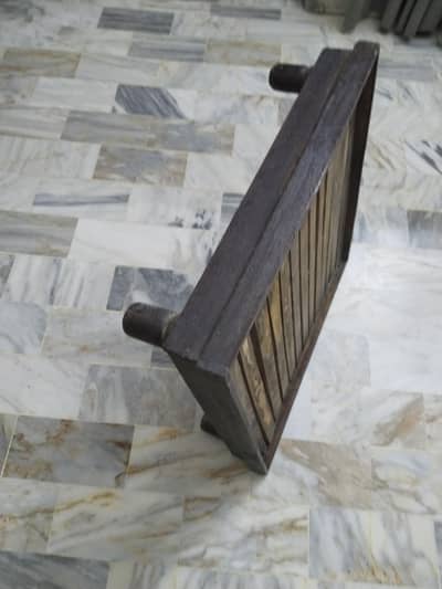fridge base wooden stand