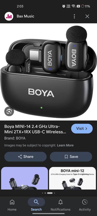 boya mini mics