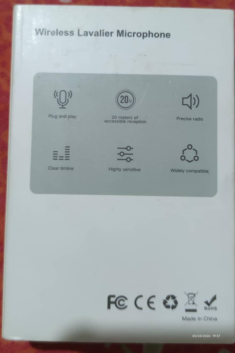 Bluetooth wireless microphone 3