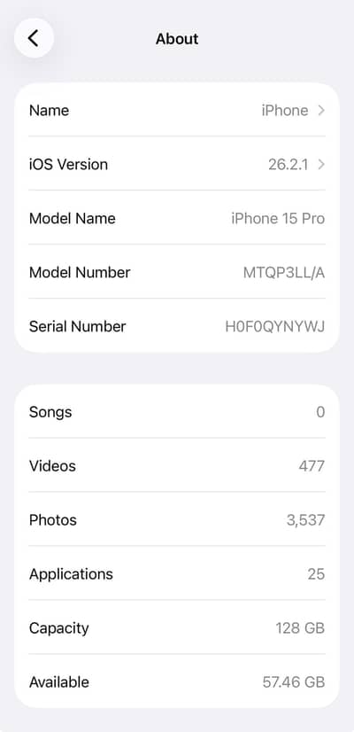Apple iPhone 15 Pro