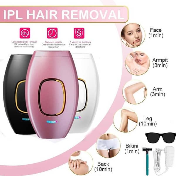 IPL Laser Hair Removal Professional Removal Machine Hair Remover Face Body Permanent Photo Device for Women and Men for Face Armpits Legs Arms Bikini Line. . . . .