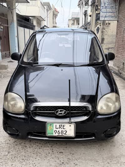 Hyundai Santro 2002 model 80% genuine