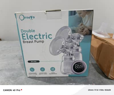 electric double breastfeeding pump just like brand new