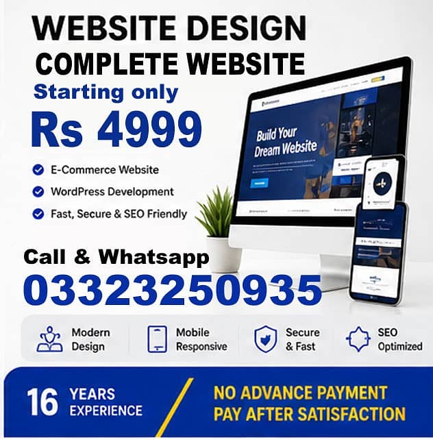Web Developer in Lahore | Website Designer Lahore | WordPress Pro 6