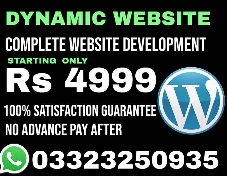 Web Developer in Islamabad | Website Design Services | WordPress 6
