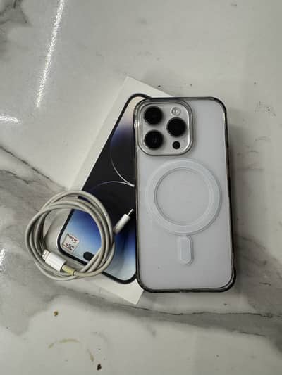 iPhone 14 Pro 256GB JV White | 10/10+ Condition | Box & Original Cable