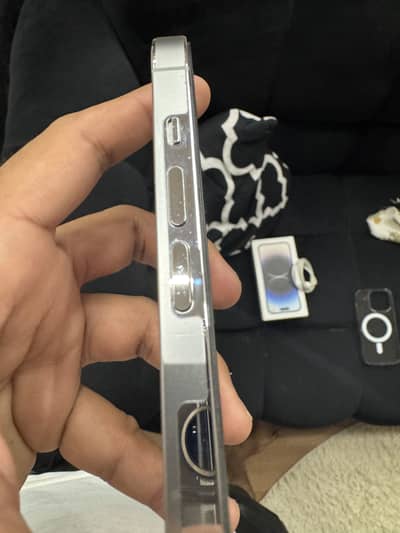 iPhone 14 Pro 256GB JV White 10/10+ Box & Original Cable URGENT