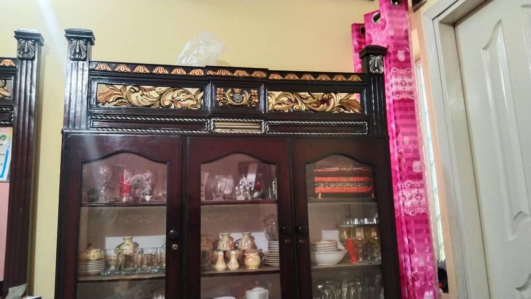 dressing table and show case 3