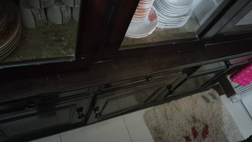 dressing table and show case 4