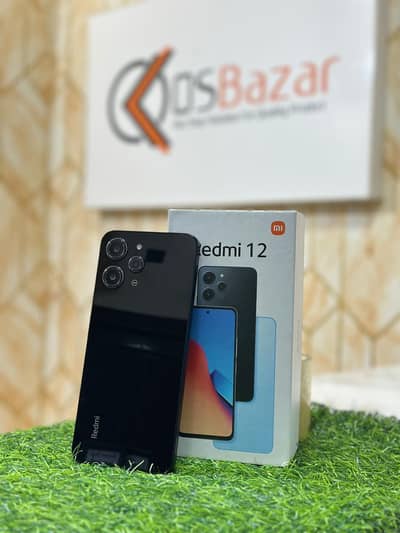 Redmi 12 8gb Ram 128gb Storage With Box & Charger