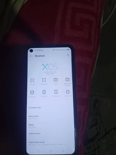 Infinix note 8i 6 128 panal change with box only