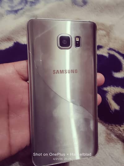 Samsung Note 5 4/32 GB PTA APPROVED (PANEL DAMAGE)