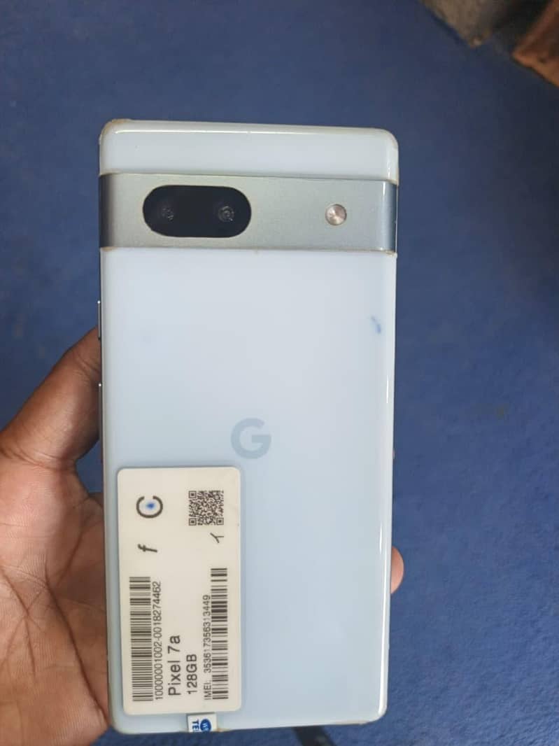 google pixel 7A 0