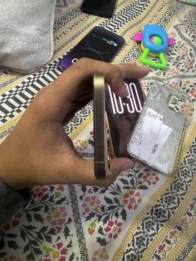 Iphone 12promax golden colour