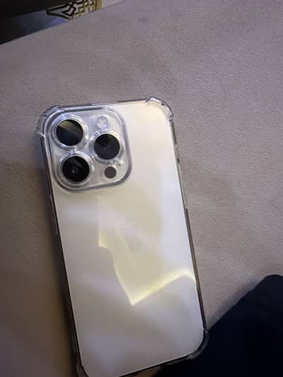 14 Pro  PTA approved 256 GB gold white Phy + esim