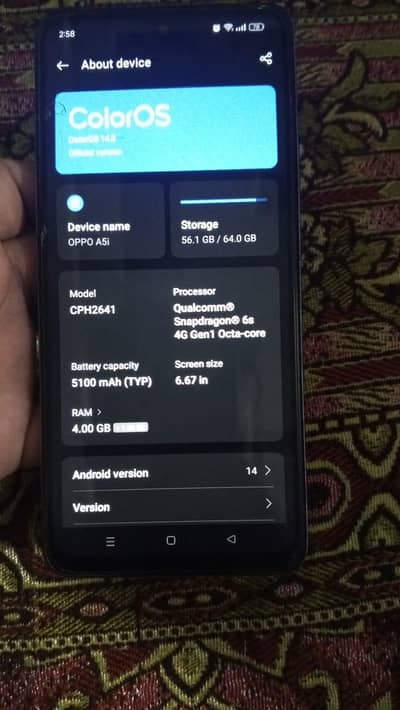 Oppo a5i
