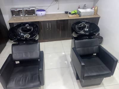 Shampoo/washing units
