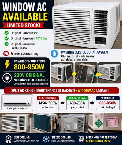 Used Imported 0.75 Ton Window AC for Sale