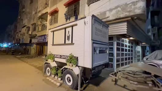 mobile food vehical 4 tyre