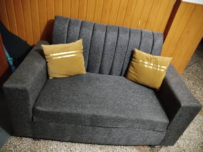 2 seater solid sofa
