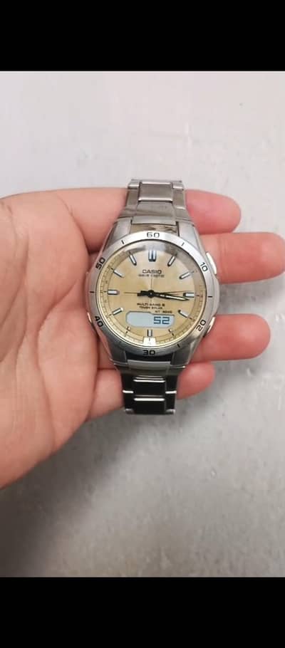 CASIO WVA-M640 Tough Solar Digital-Analog