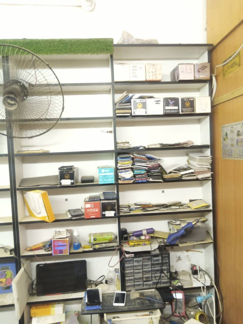 Showcase and rack 2