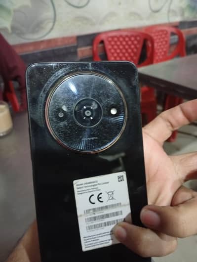 redmi A3x 3/64 with charger only glas break