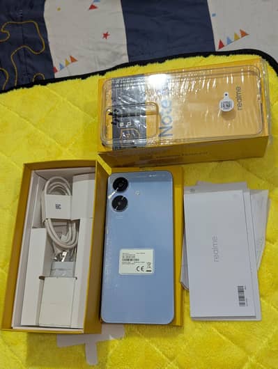 Realme note 60 4+8-Ram-128-Rom 18 month warranty available he campelit