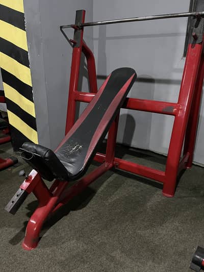 chest incline bench