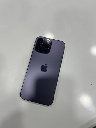 iPhone 14 pro max 256gb PTA :- HK Model physical dual with box 10/9.8