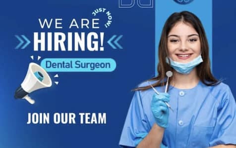 Hiring a female dental surgeon 6pm to 9pm