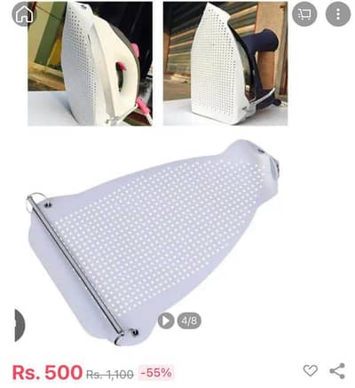 Clothes Iron Protector Pad | Non-Stick Ironing Cover for Fabric Safety