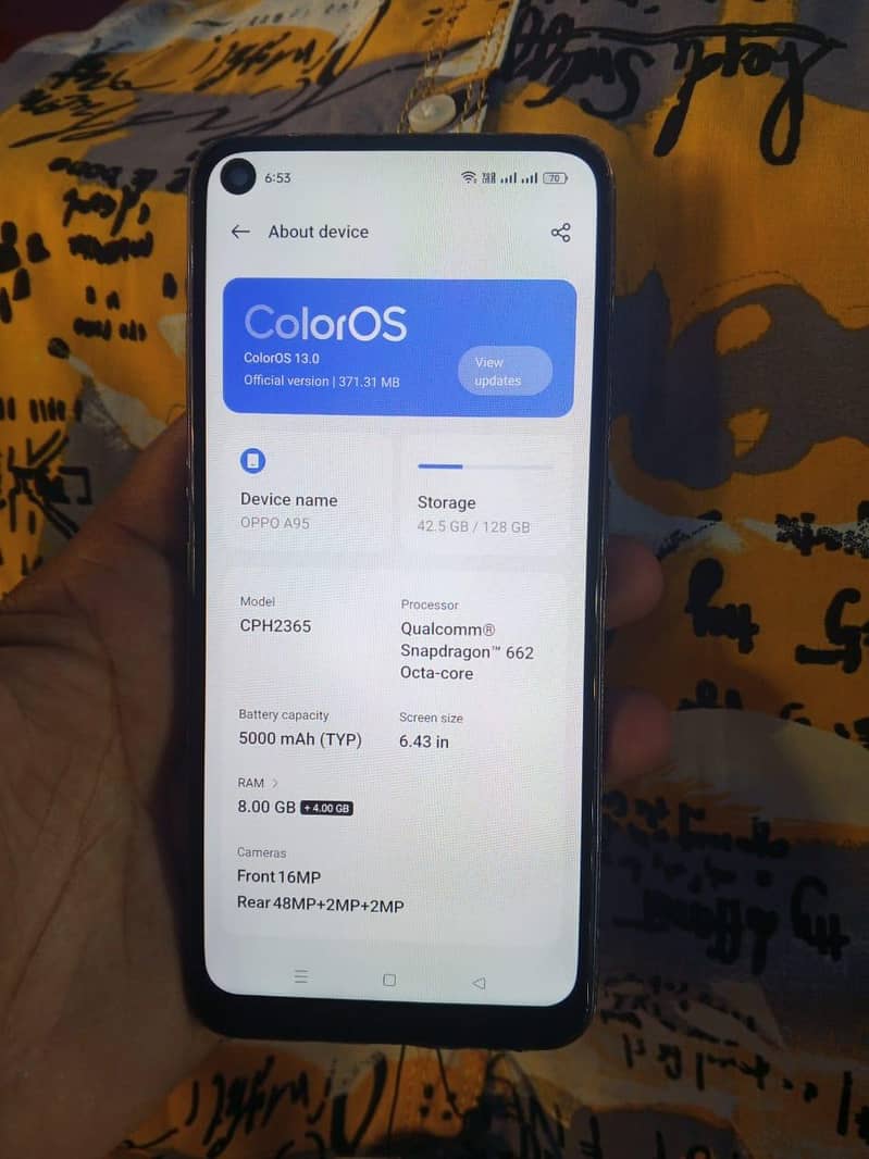 oppo a95 8