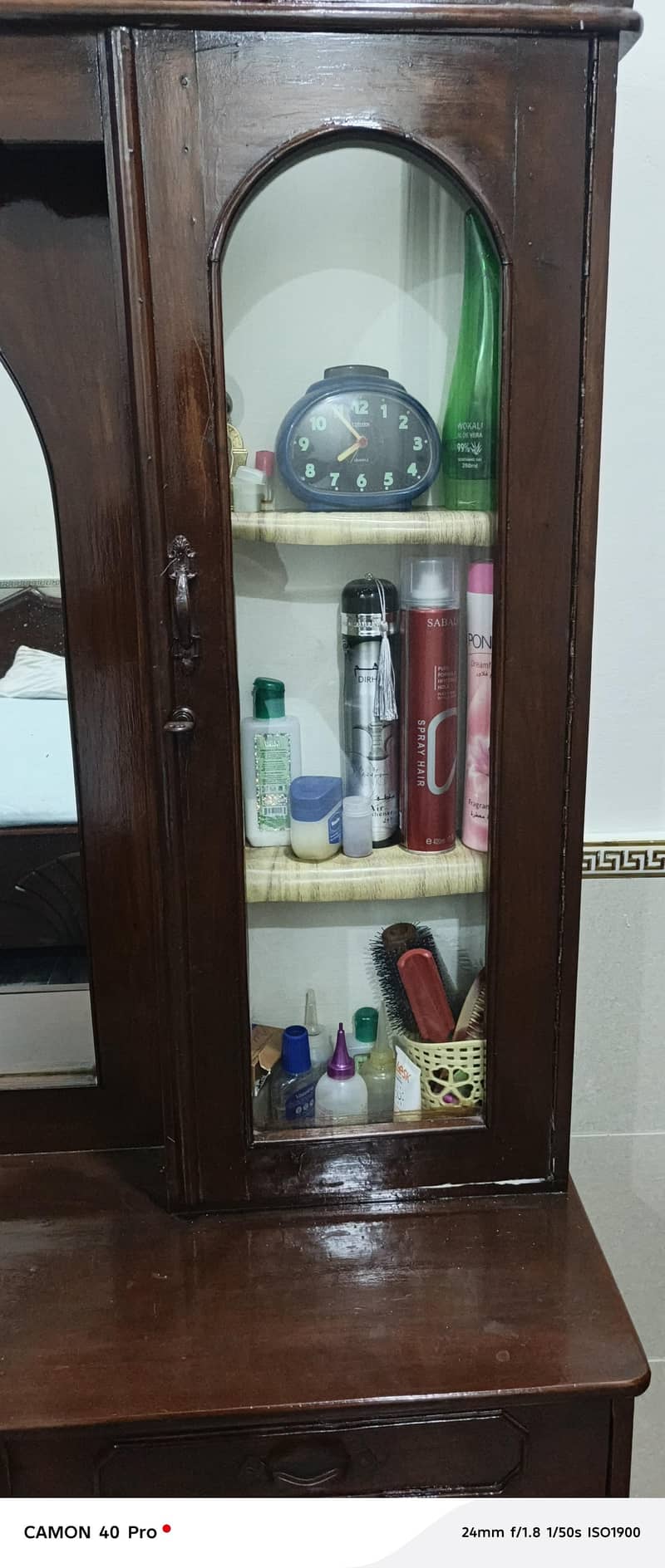 Bed, dressing and show case 4