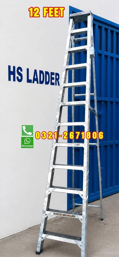 ALMUNIUM LADDER 12 FT